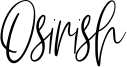 Osirish Font