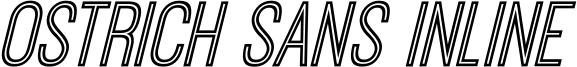 Ostrich Sans Inline-italic.otf
