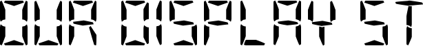 Our Display ST Font