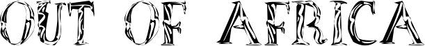Out of Africa Font