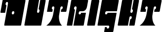 Outright Font