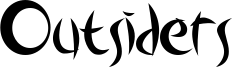 Outsiders Font