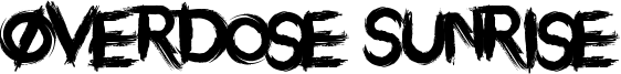 Overdose Sunrise Font