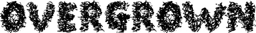 Overgrown Font