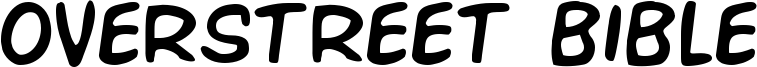 Overstreet Bible Font
