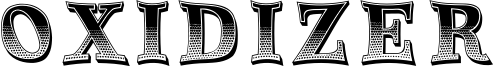 Oxidizer Font