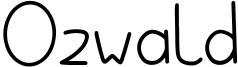 Ozwald Font