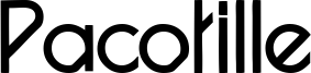 Pacotille Font