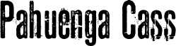 Pahuenga Cass Font