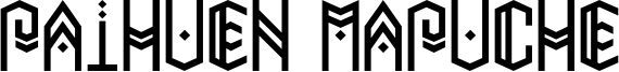 Paihuen Mapuche Font