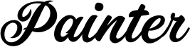 Painter Font