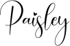 Paisley Font