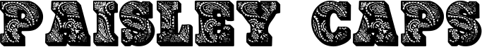 Paisley Caps Font