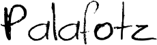 Palafotz Font
