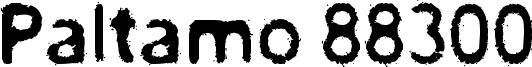 Paltamo 88300 Font