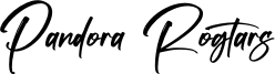 Pandora Rogtars Font