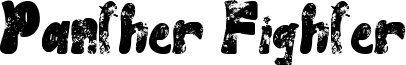 Panther Fighter Font