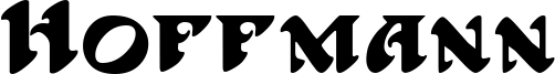 Hoffmann Font