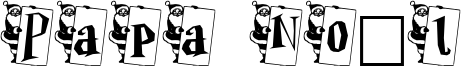 Papa Noël Font