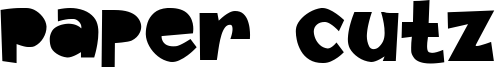 Paper Cutz Font