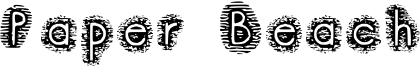 Paper Beach Font