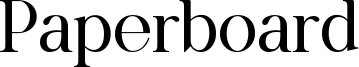 Paperboard Font