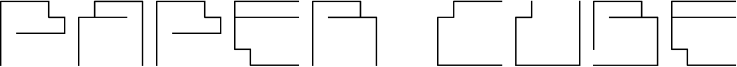 PaperCube-Light.otf