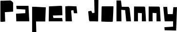 PaperJohnnyDrei-Regular.otf