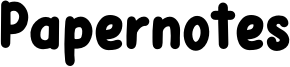 Papernotes Font