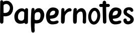Papernotes.otf