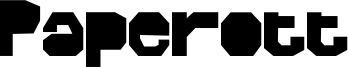 Paperott Font