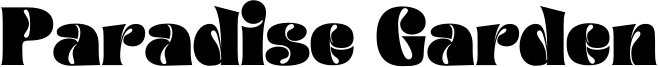 Paradise Garden Font