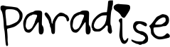 Paradise Font