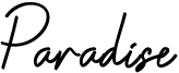 Paradise Font