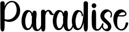 Paradise Font