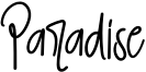 Paradise Font