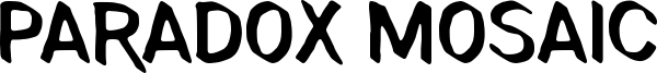 Paradox Mosaic Font