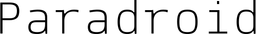 Paradroid Font