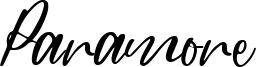 Paramore Font