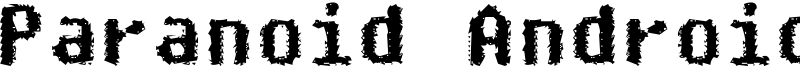 Paranoid Android Font