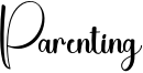 Parenting Font