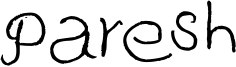 Paresh Font
