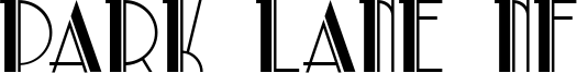 Park Lane NF Font