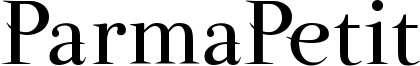 ParmaPetit Font