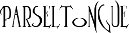 Parseltongue Font