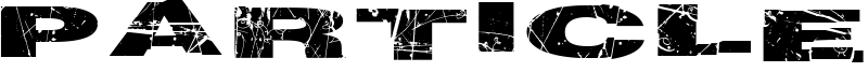 Particle Physics Font