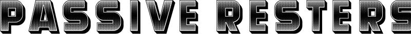 Passive Resters Font