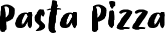 Pasta Pizza Font