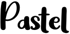 Pastel Font