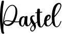 Pastel Font